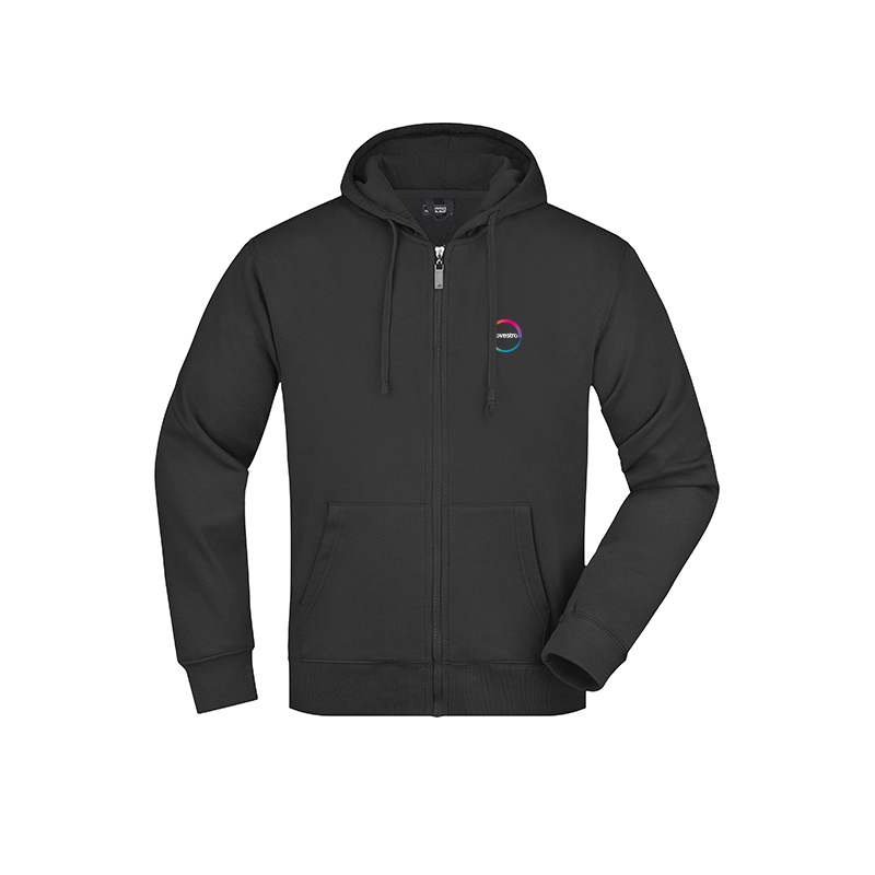 Herren Hoodie Jacke Logo Covestro