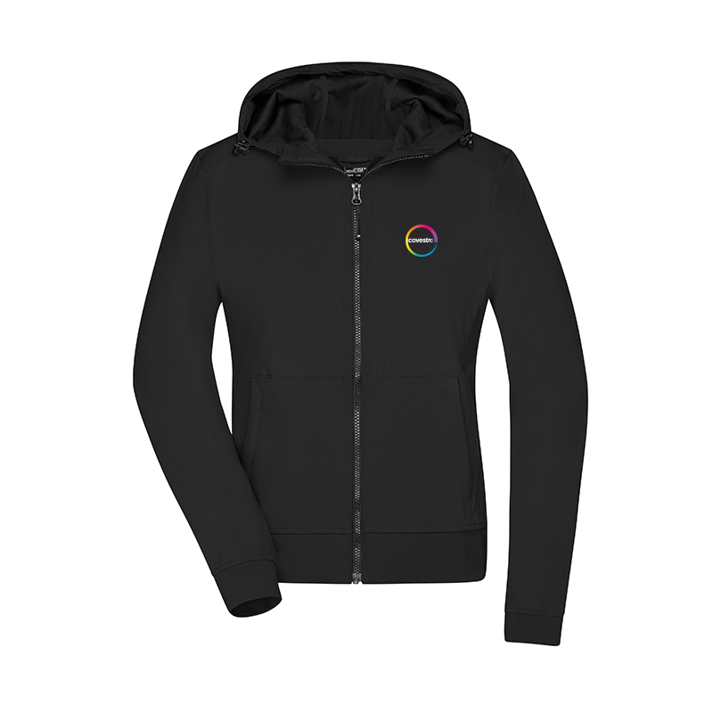 Softschell Jacke Damen Logo Covestro