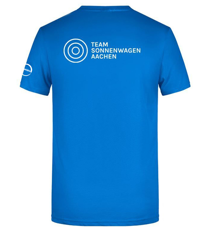 T-Shirt Cyan Damen Sonnenwagenshirt  